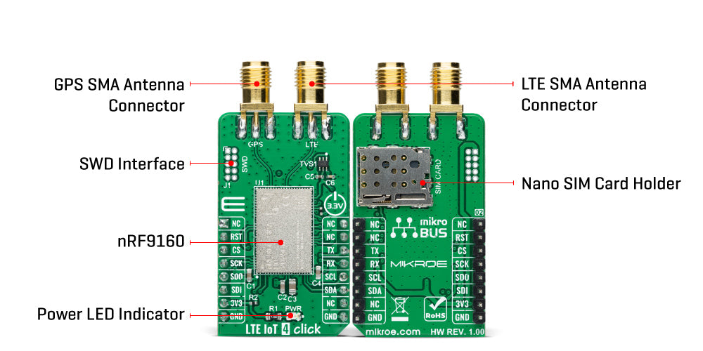 LTE IoT 4 Click Board™