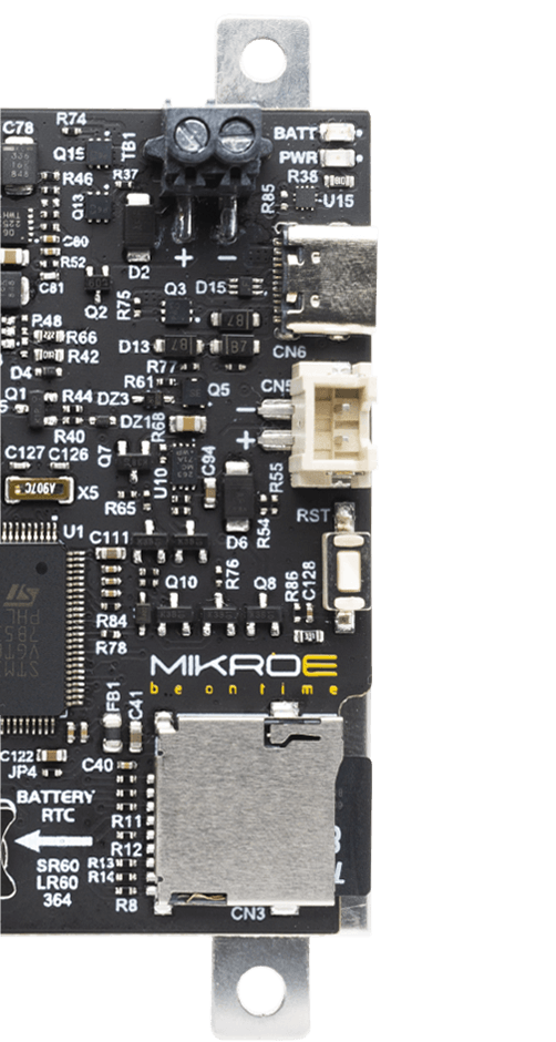 MikroMedia 3 for STM32F2 Capacitive FPI with Frame - MIKROE-4315 - Connectivity