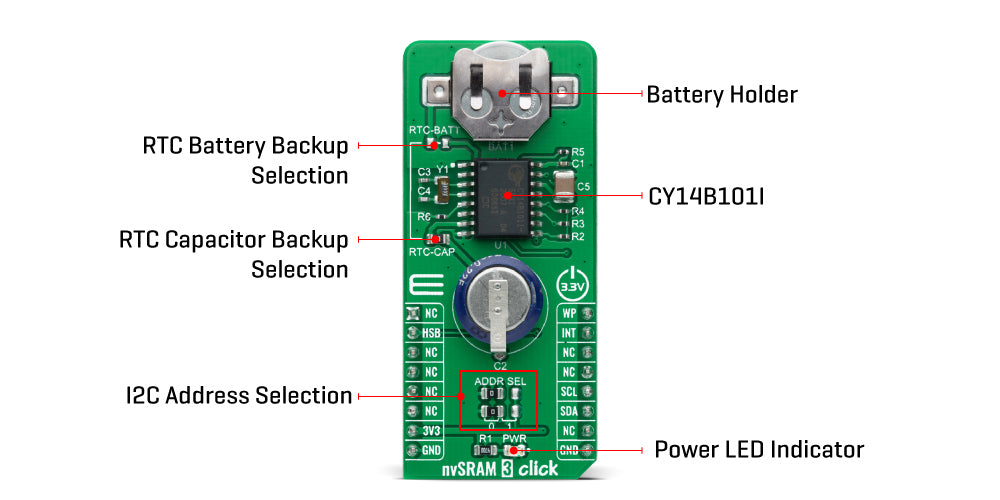 nvSRAM 3 Click Board™