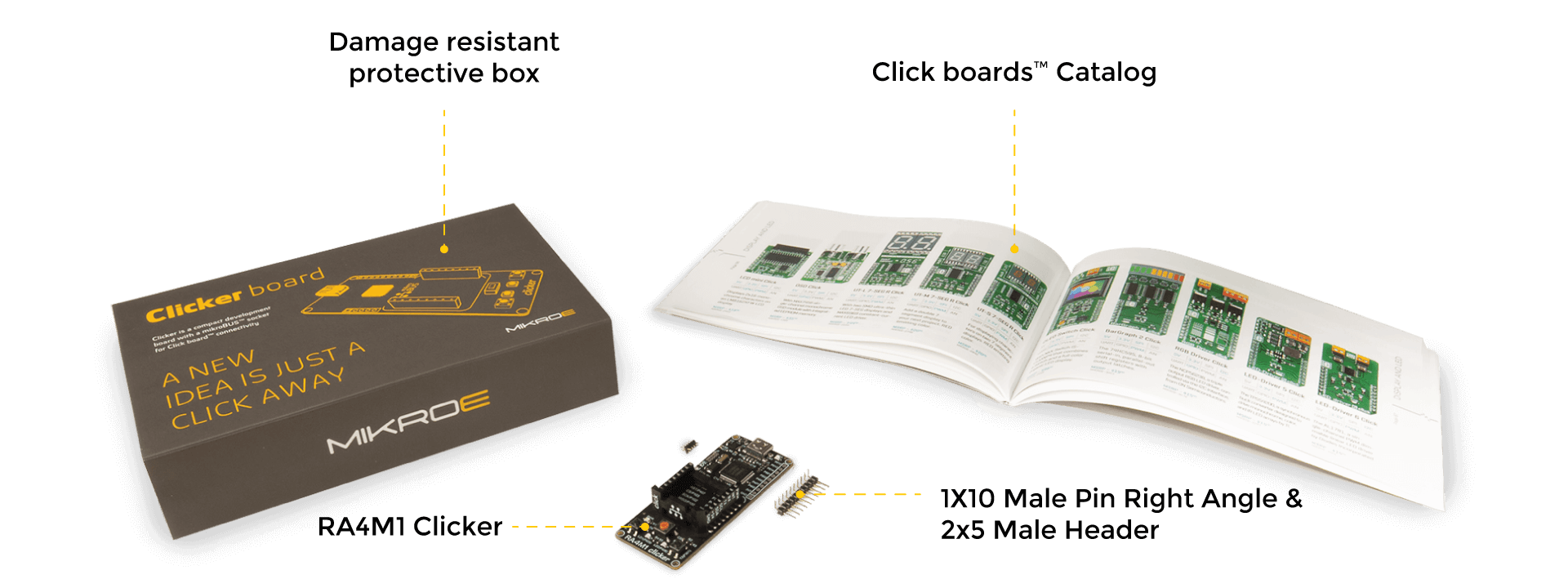 RA4M1 Clicker Board