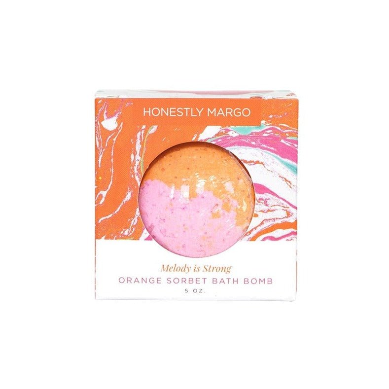 Melody Bath Bomb in Orange Sorbet