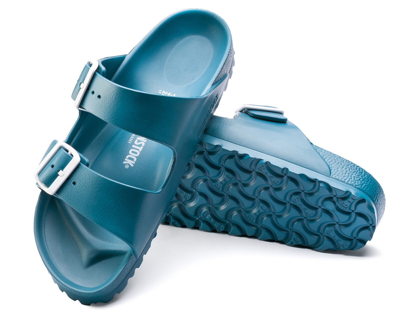 turquoise birkenstock eva