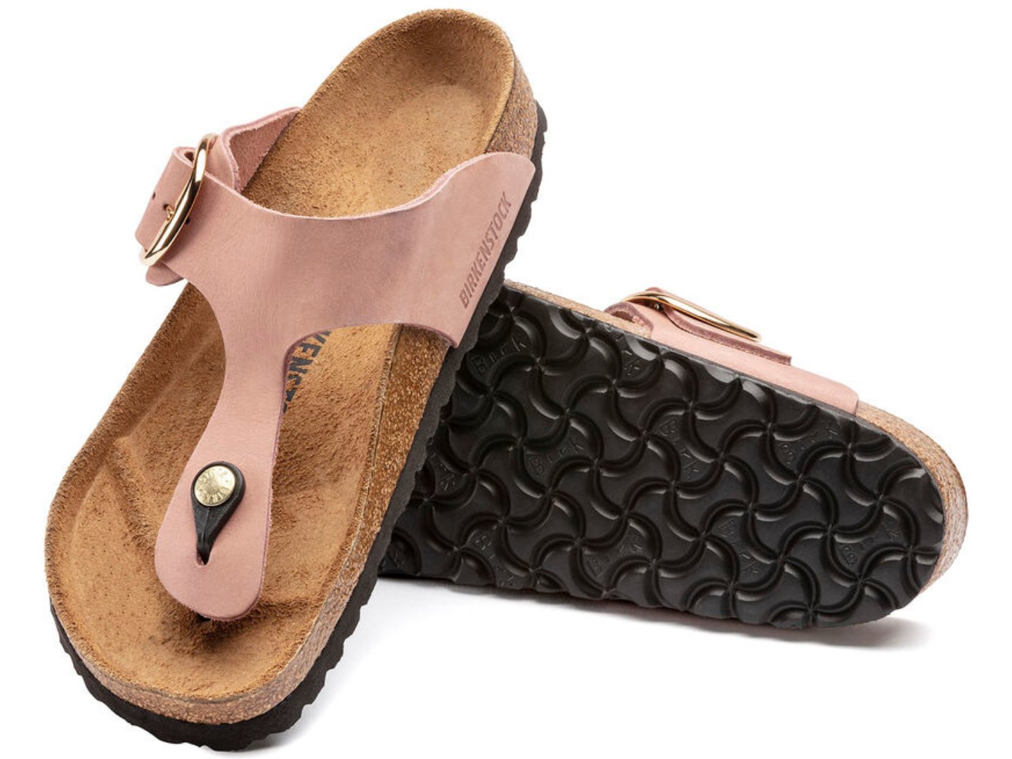 Birkenstock: Gizeh Big Buckle in Soft Pink