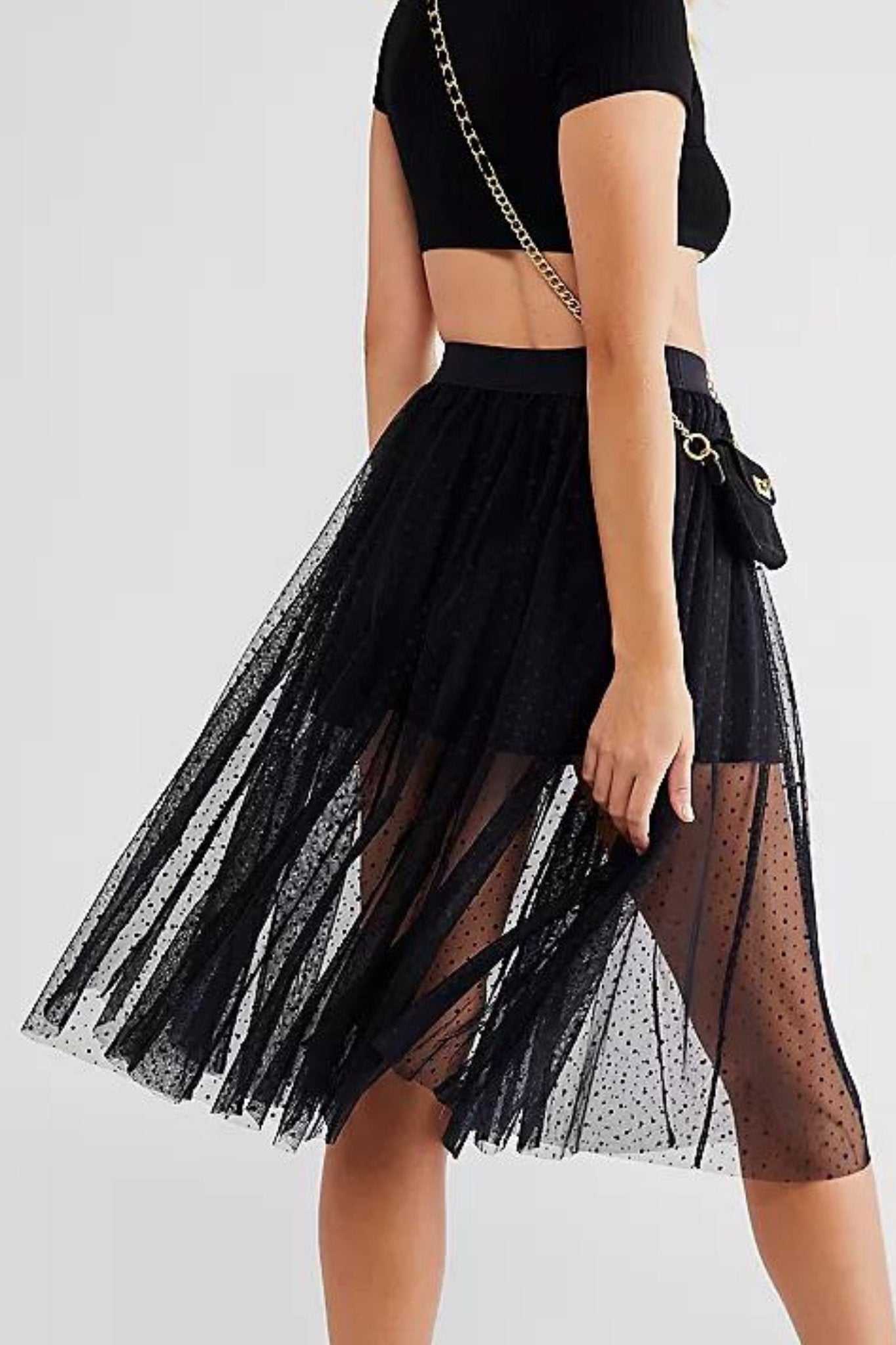 Free People: Eden Tulle Skirt