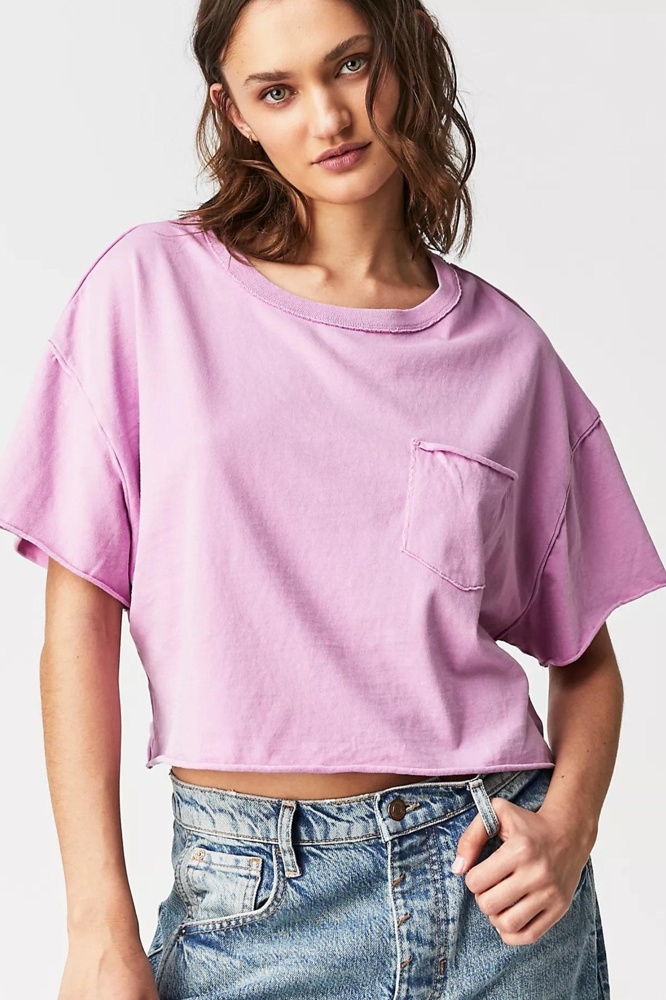 Free People: Fade into your Short Top