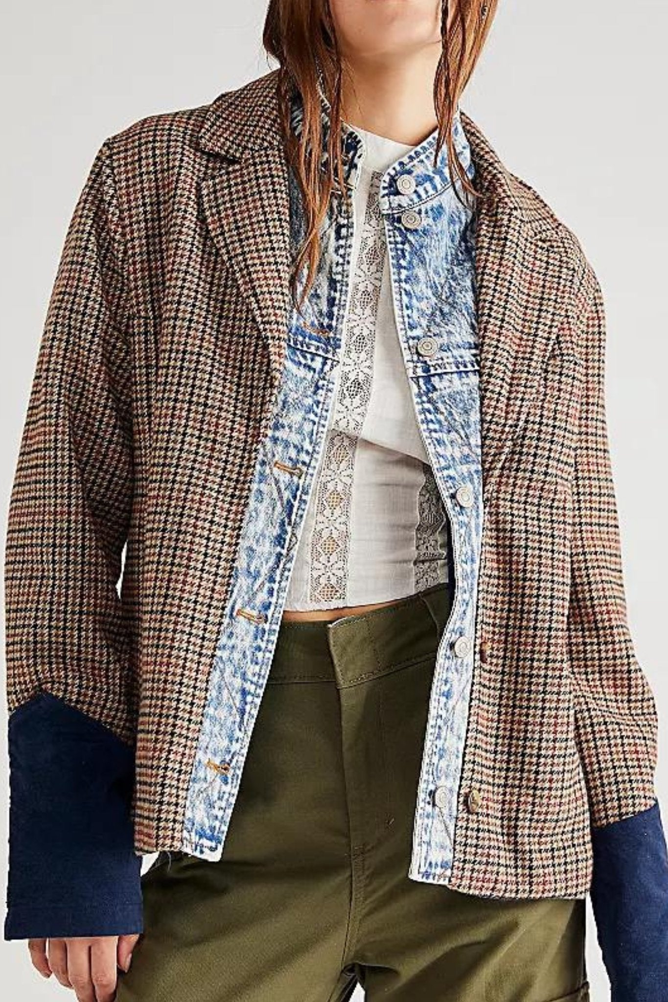 Free People: Rancher Plaid Jacket