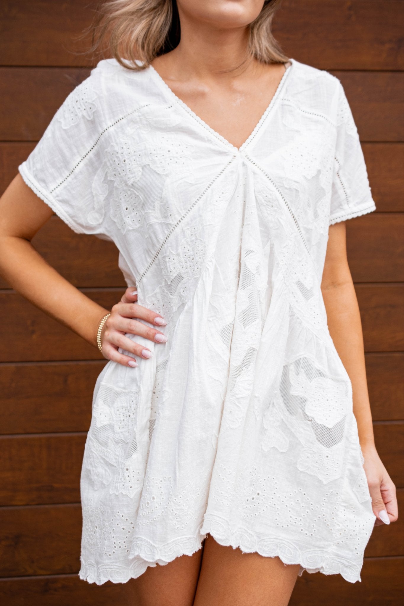 Free People: Serenity Mini in Ivory