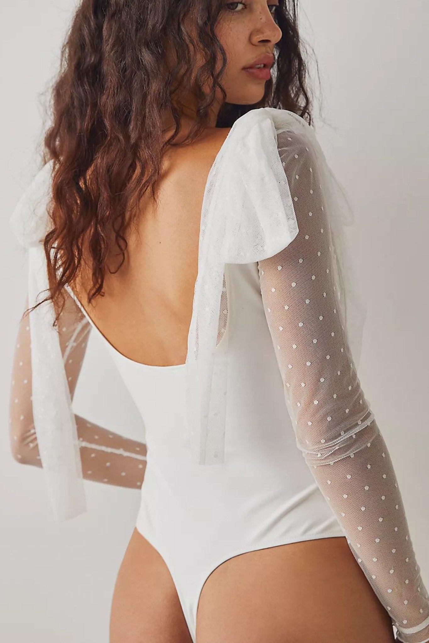 Free People: Tongue Tied Bodysuit