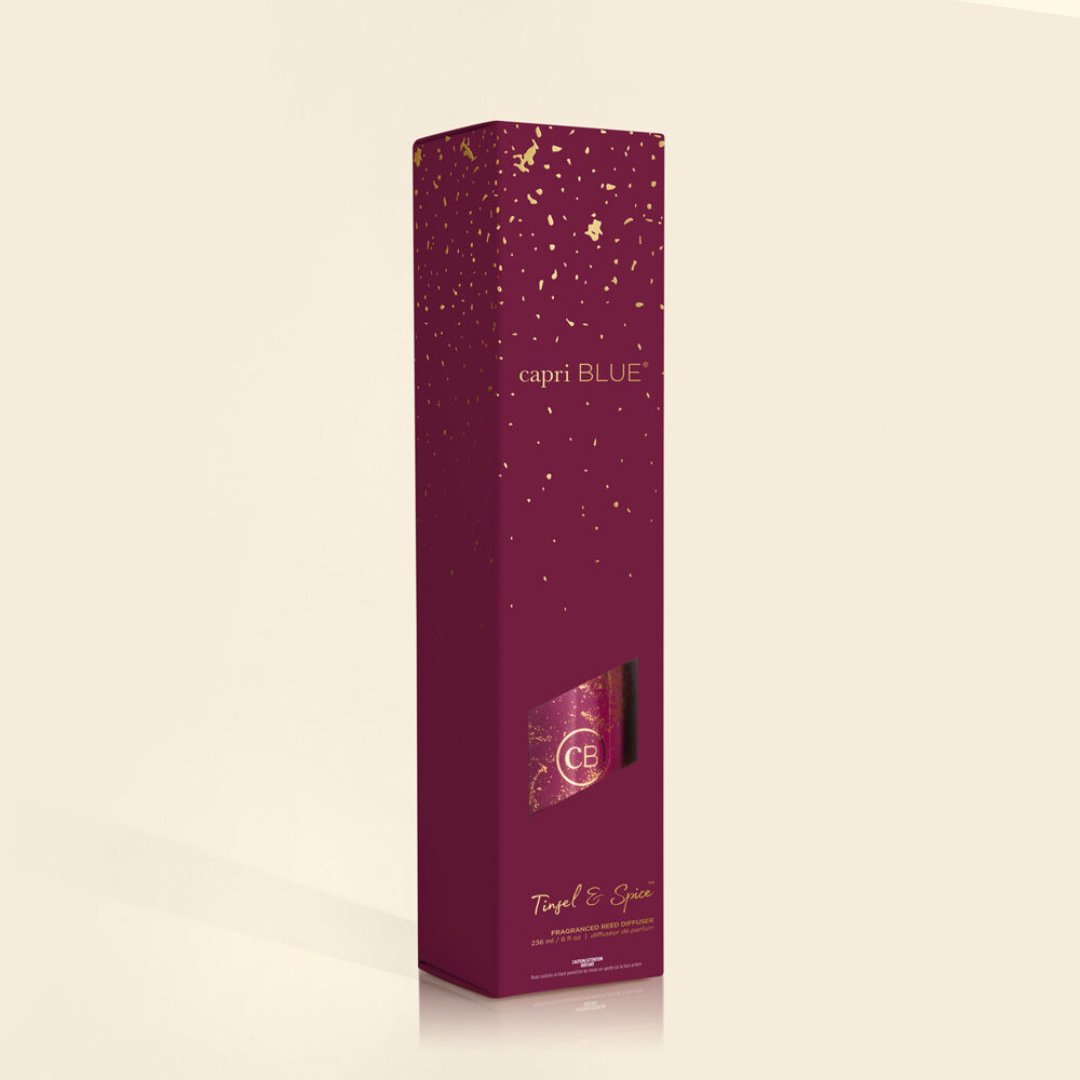 Glimmer Reed Diffuser in Tinsel & Spice 8 oz