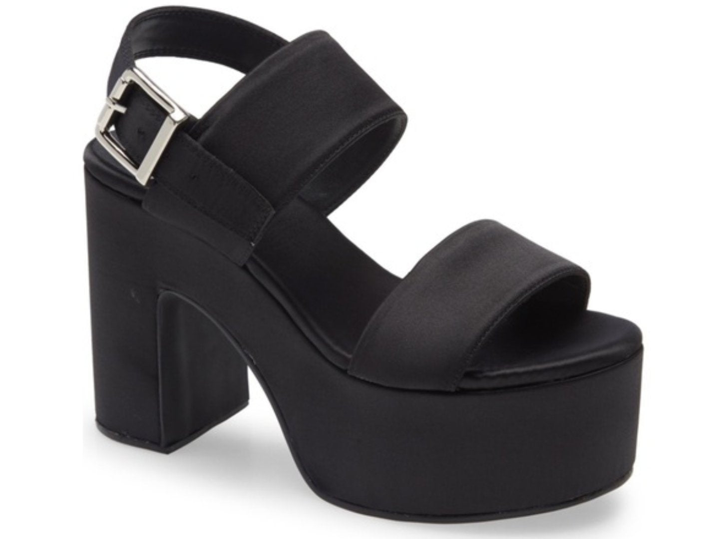 Jeffrey Campbell: Moody in Black Satin