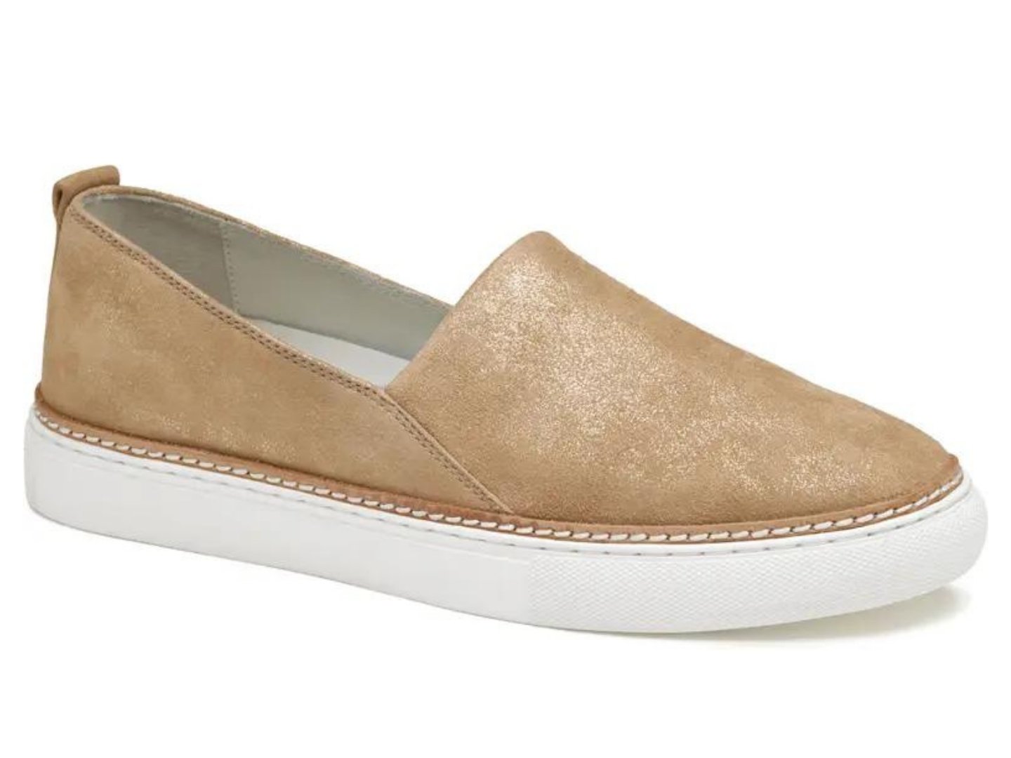 Johnston & Murphy: Callie Slip On in Gold