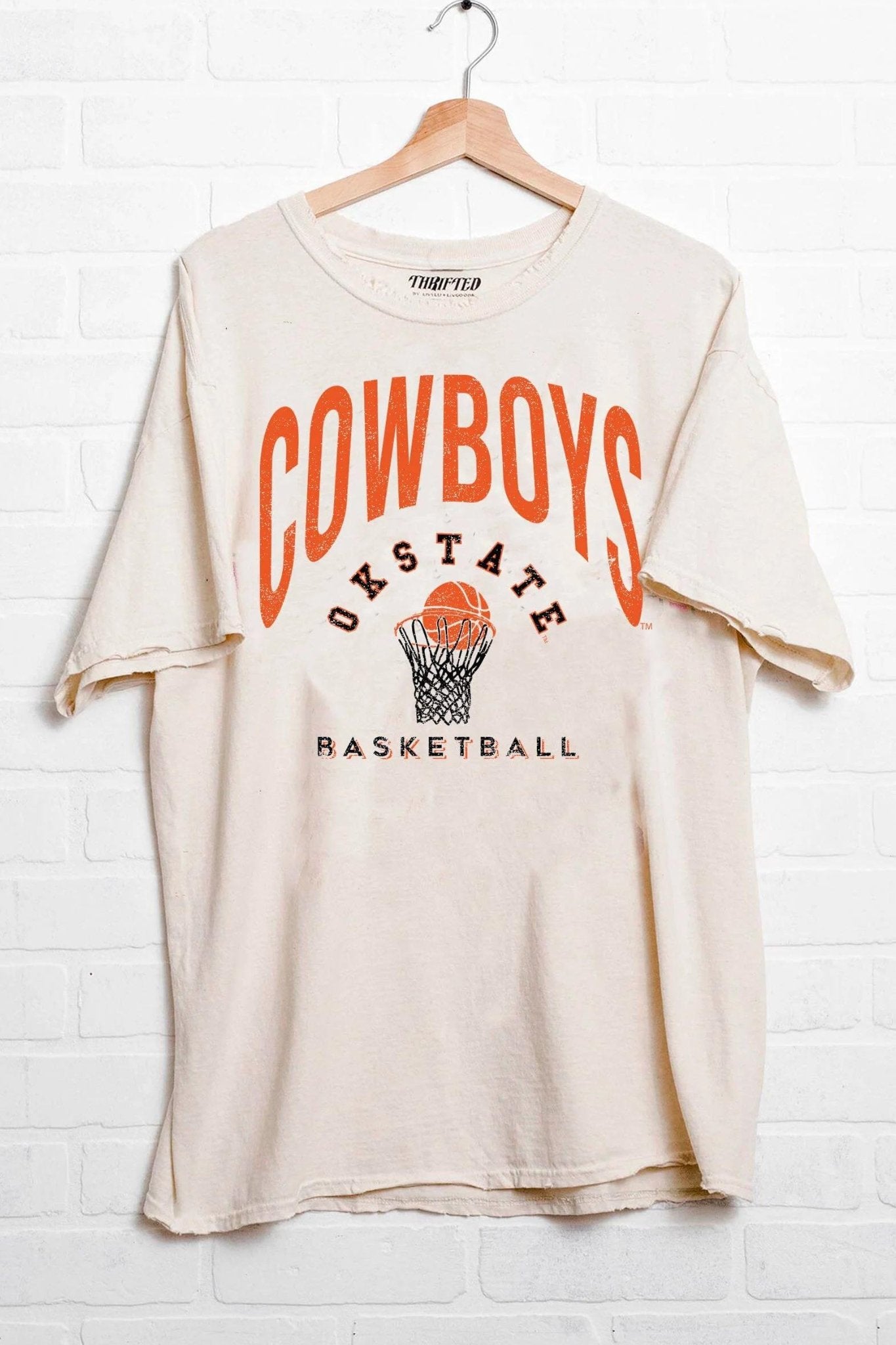 Livy Lu: Basketball Athletics Thrifted Tee