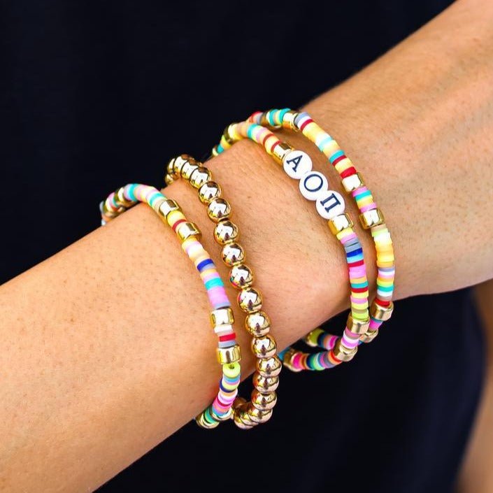 Miley Sorority Bracelet Stack