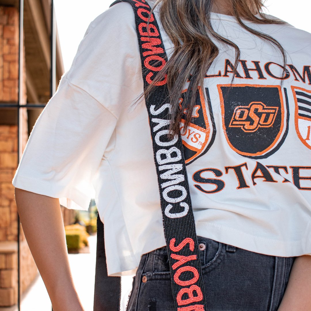 OSU Beaded Purse Strap