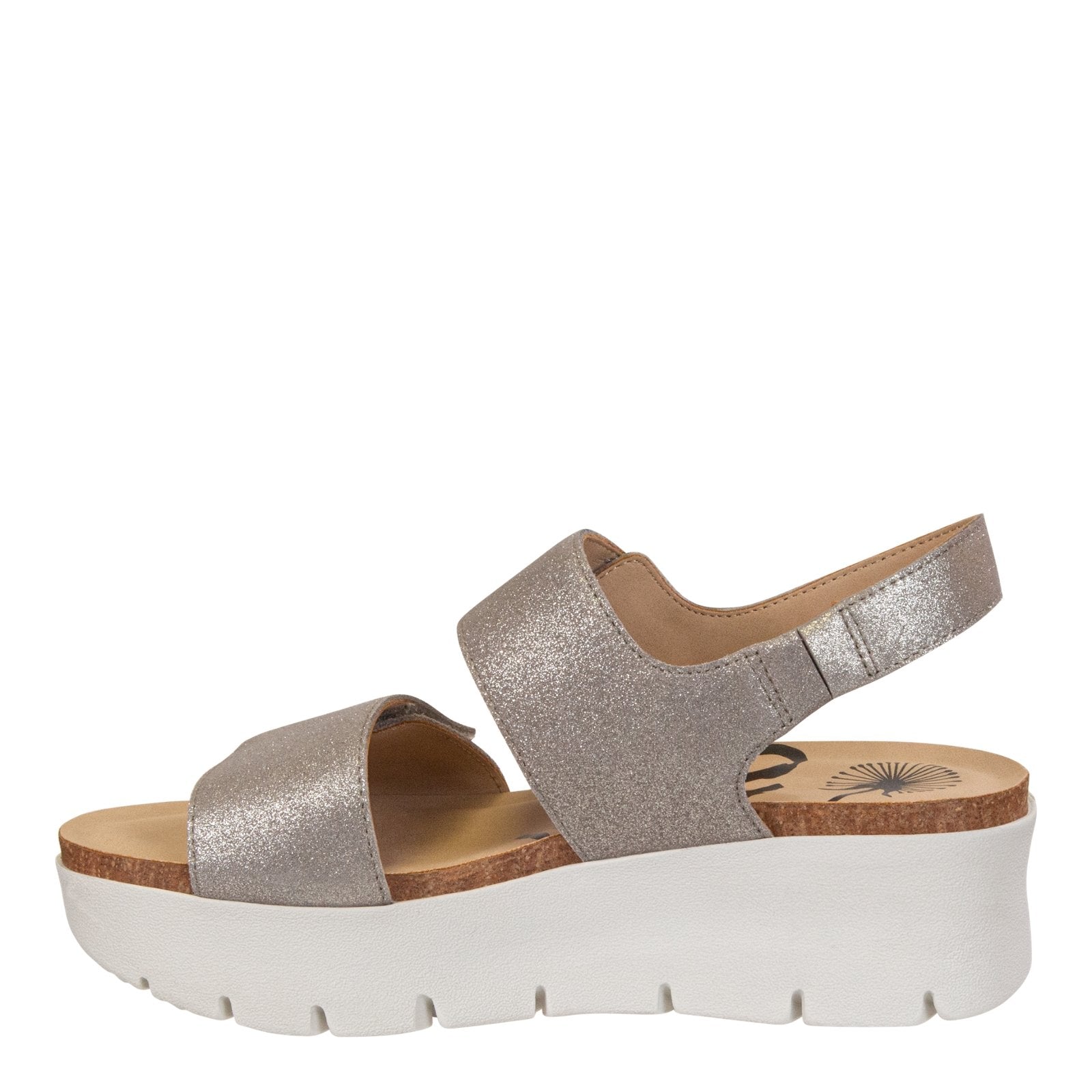 OTBT: MONTANE in SILVER Heeled Sandals