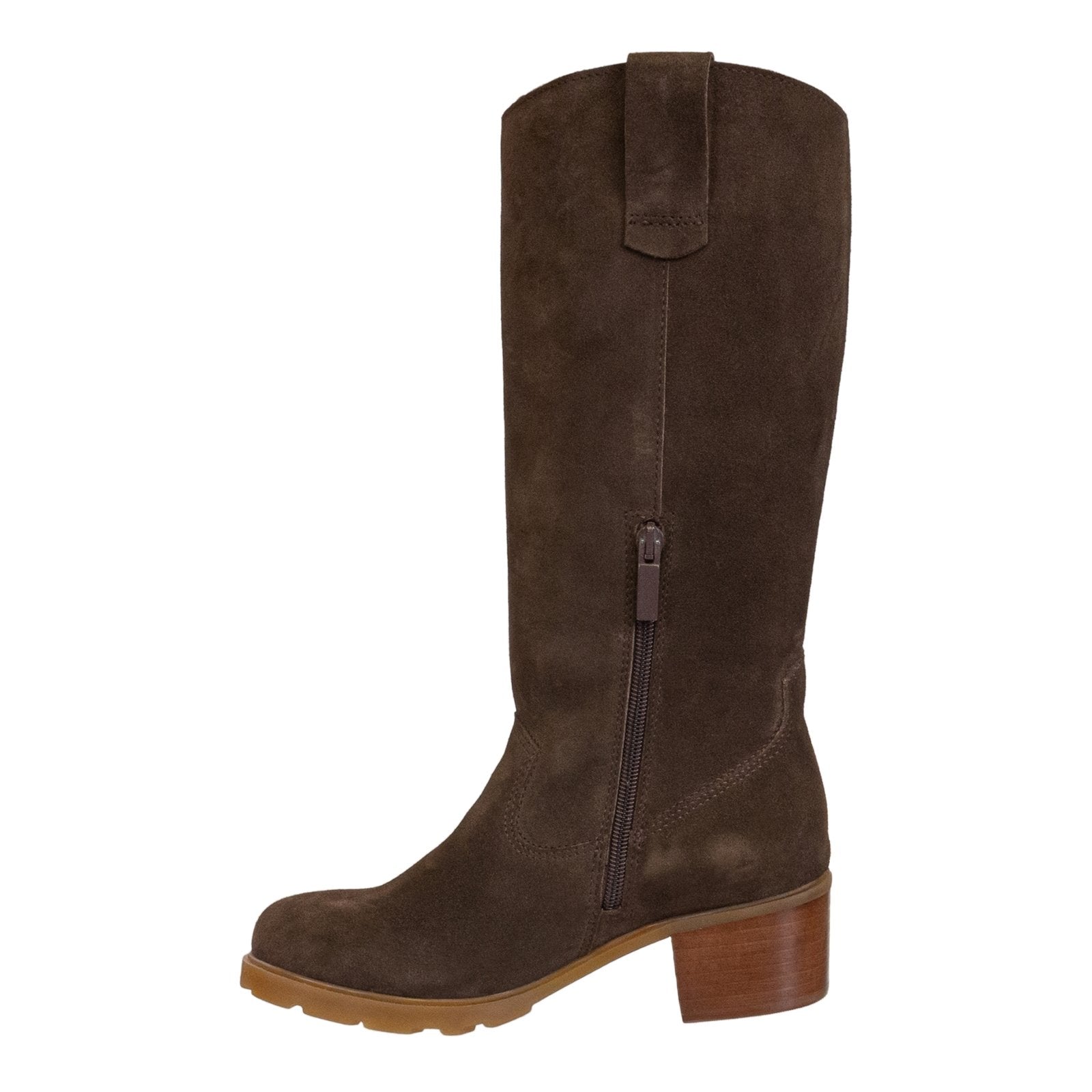 OTBT: TALLOW in BROWN Heeled Mid Shaft Boots