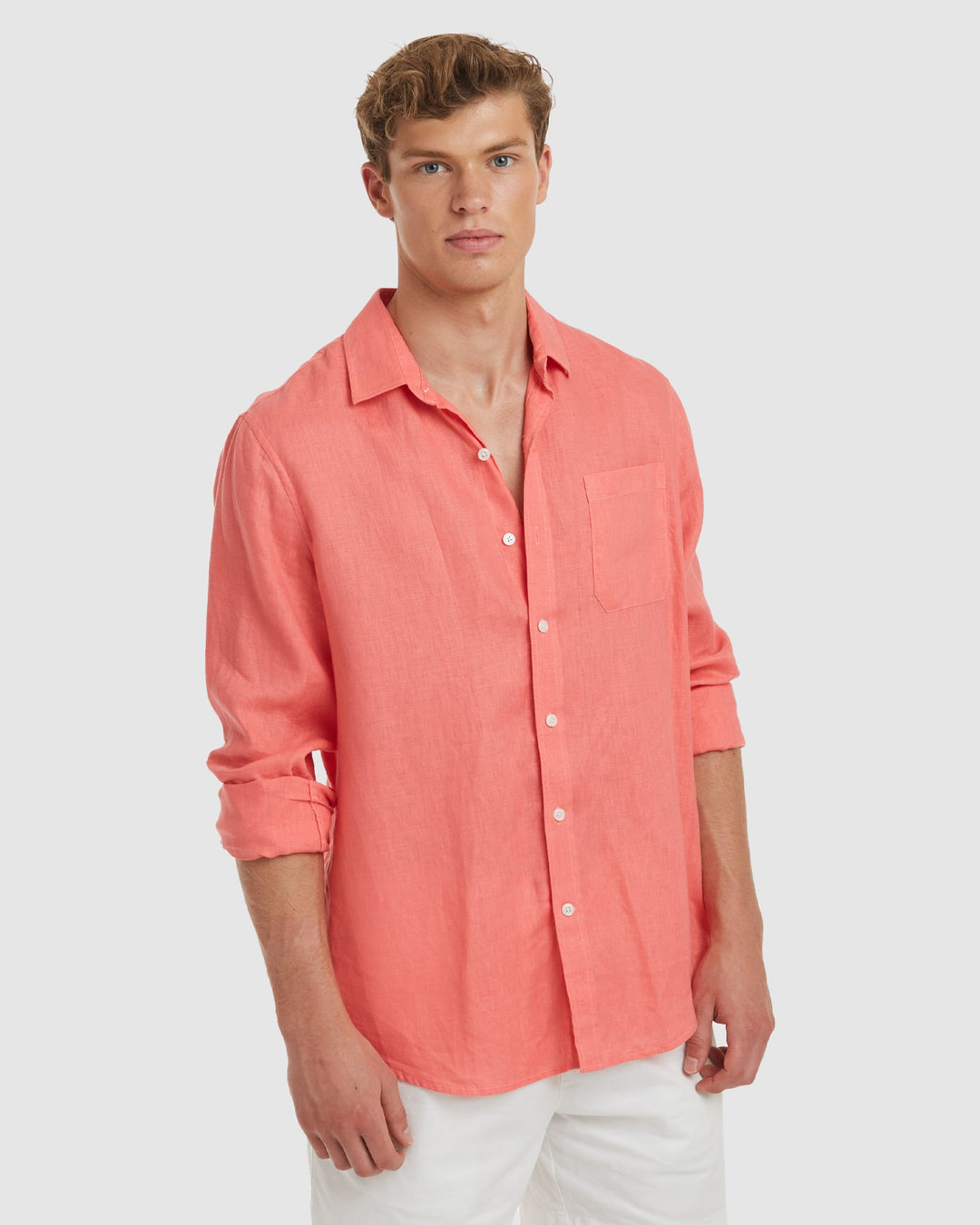 Men's Loose Linen Shirt︱ - In the Middle Tulum