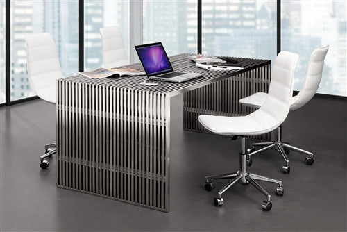 73 Modern Stainless Steel Office Desk Computerdesk Com