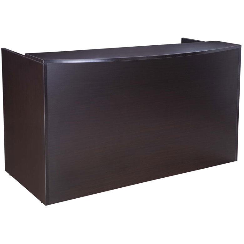 Stunning Stylish 71 Mocha Reception Desk Computerdesk Com