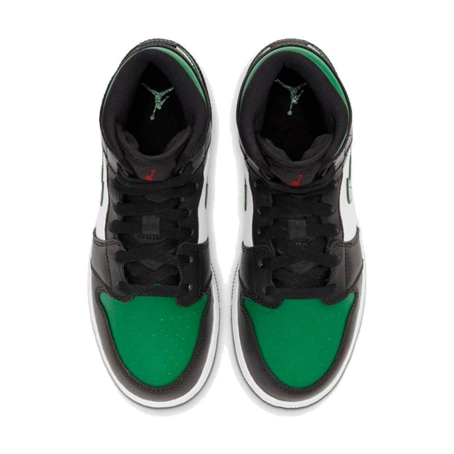 air jordan mid green toe