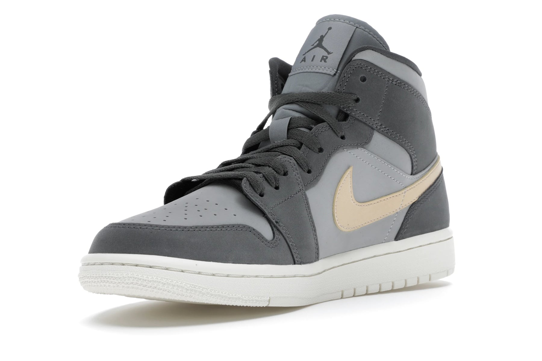 air jordan mid iron grey