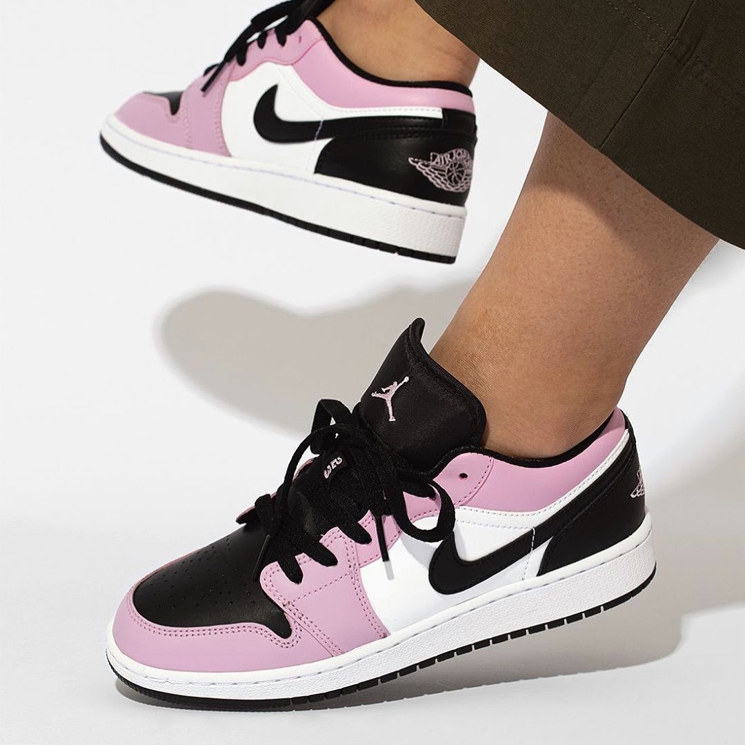 jordan arctic pink low