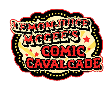 LemonJuice McGee's Comic Cavalcade logo