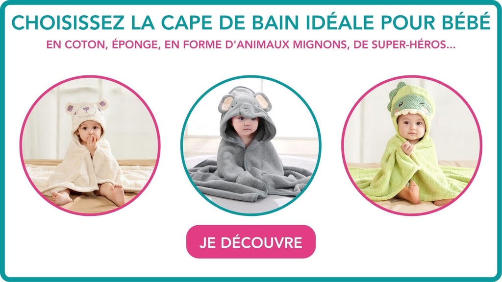 cape de bain bebe