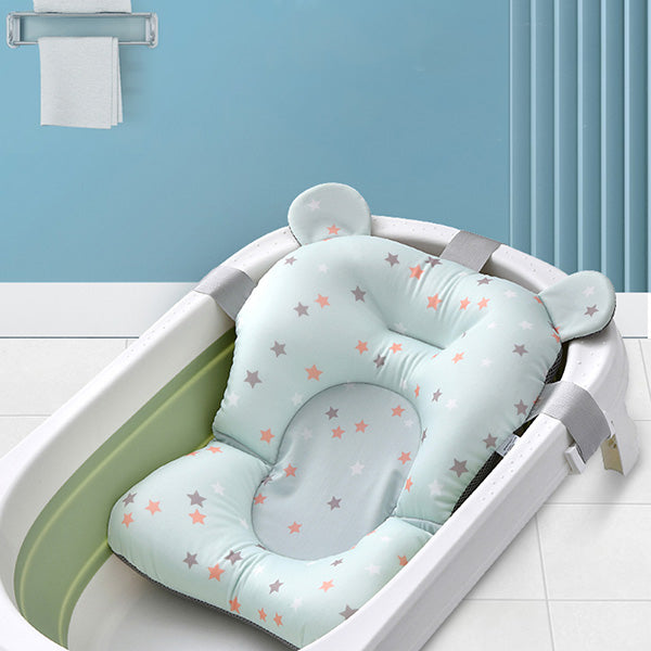 Coussin de bain bebe vert