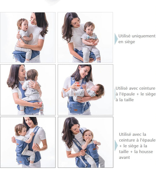 Porte Bébé Multifonctions - mode d'emploi