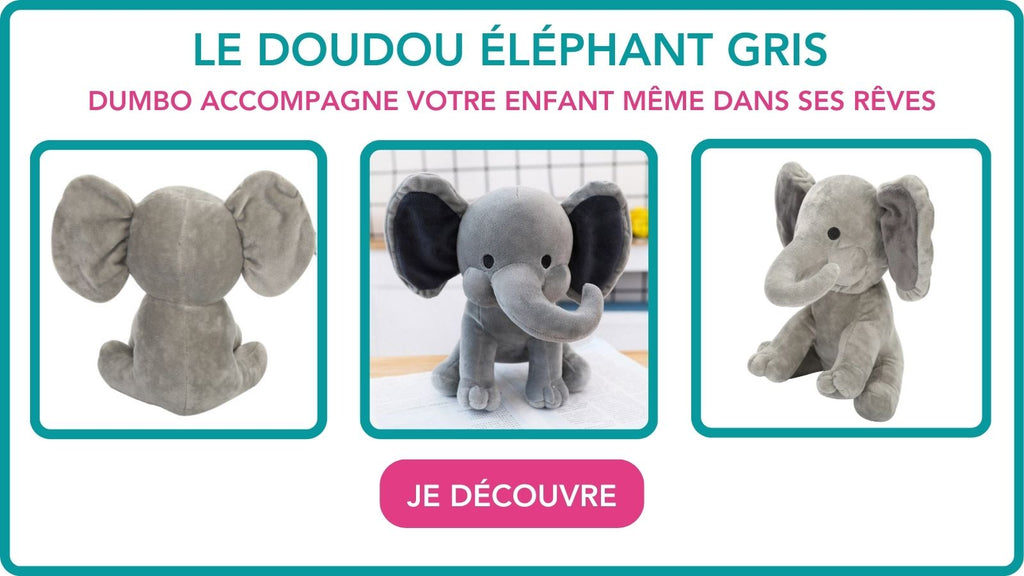 doudou elephant gris