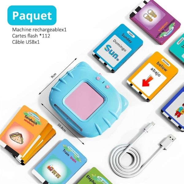 Lecteur Cartes Éducatives | Jouets d'Apprentissage Audio