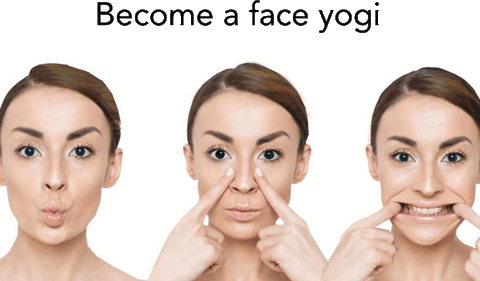 Face massage online exercise