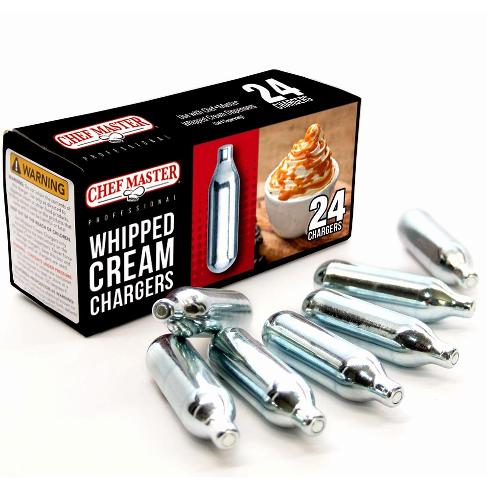 Chef Master Whipped Cream Chargers, 24-Pack – Surfas Online