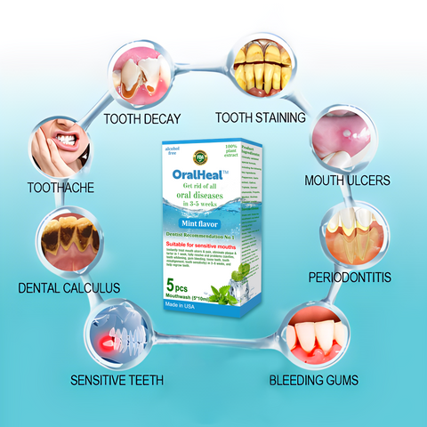 OralHeal™ Jelly Cup Mouthwash Restoring teeth and mouth to health
