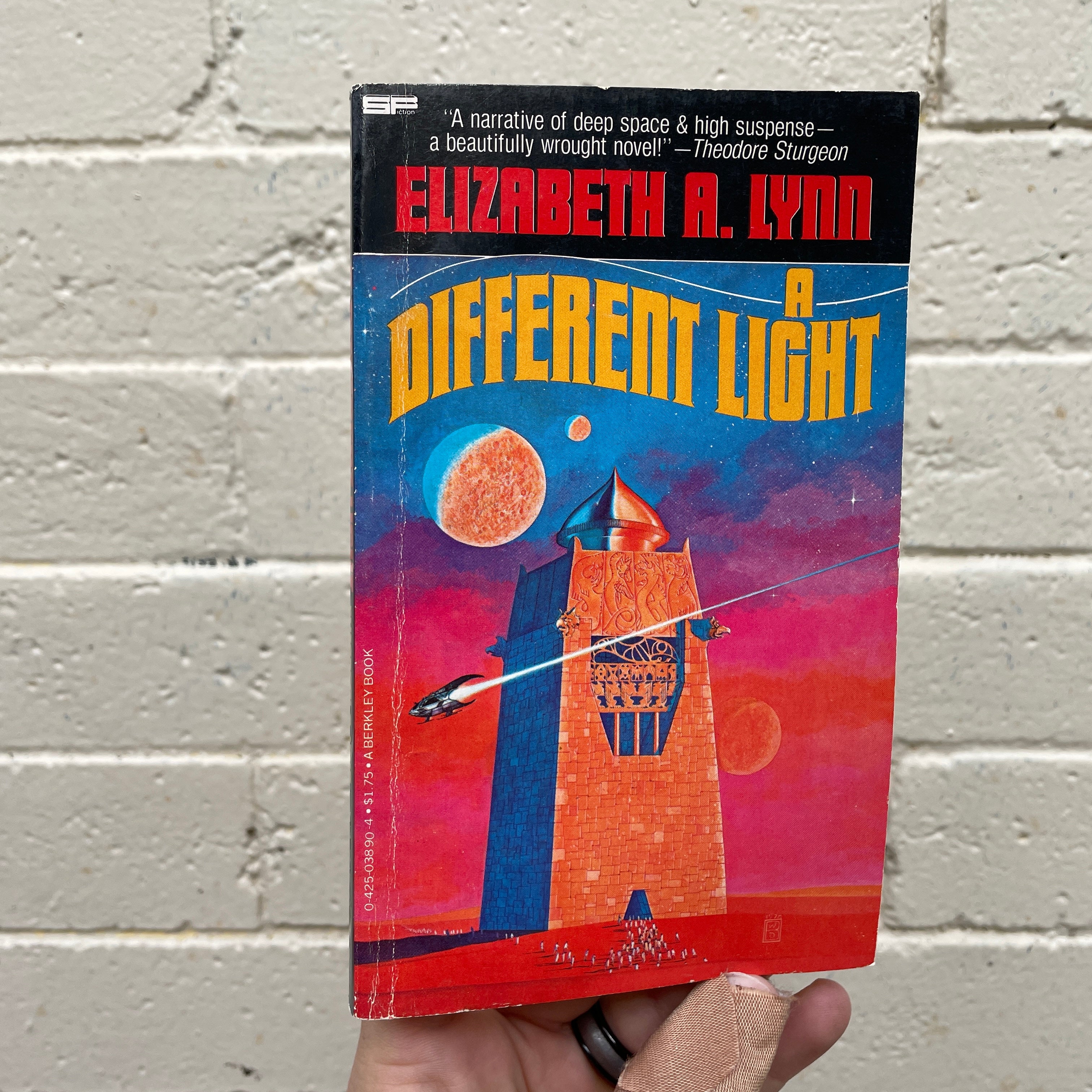 A Different Light - Elizabeth A. Lynn - 1978 Berkeley Books Paperback - Wayne Barlowe Cover