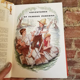 Childcraft Great Men and Famous Deeds  Vol 6 - 1949 Field Enterprises vintage hardback