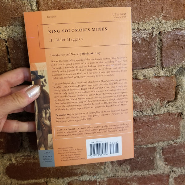 King Solomon's Mines - H. Rider Haggard 2004 Barnes & Noble