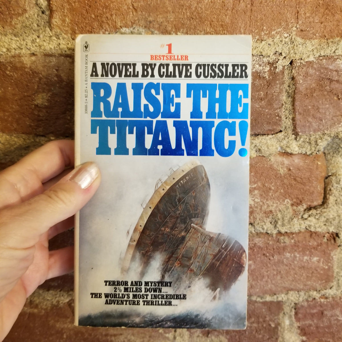 Raise the Titanic! - Clive Cussler 1977 Bantam vintage PB – Postmarked from  the Stars