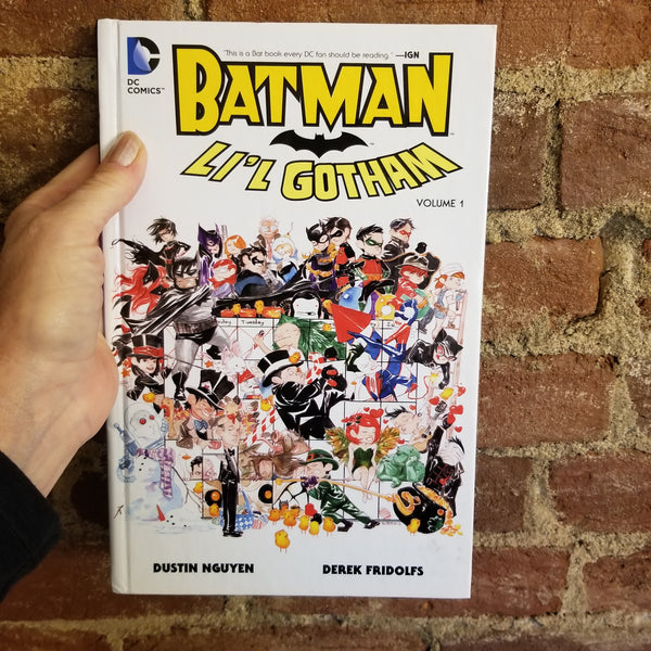 Batman: Li'l Gotham, Vol. 1 - Dustin Nguyen 2014 DC Comics HB – Postmarked  from the Stars