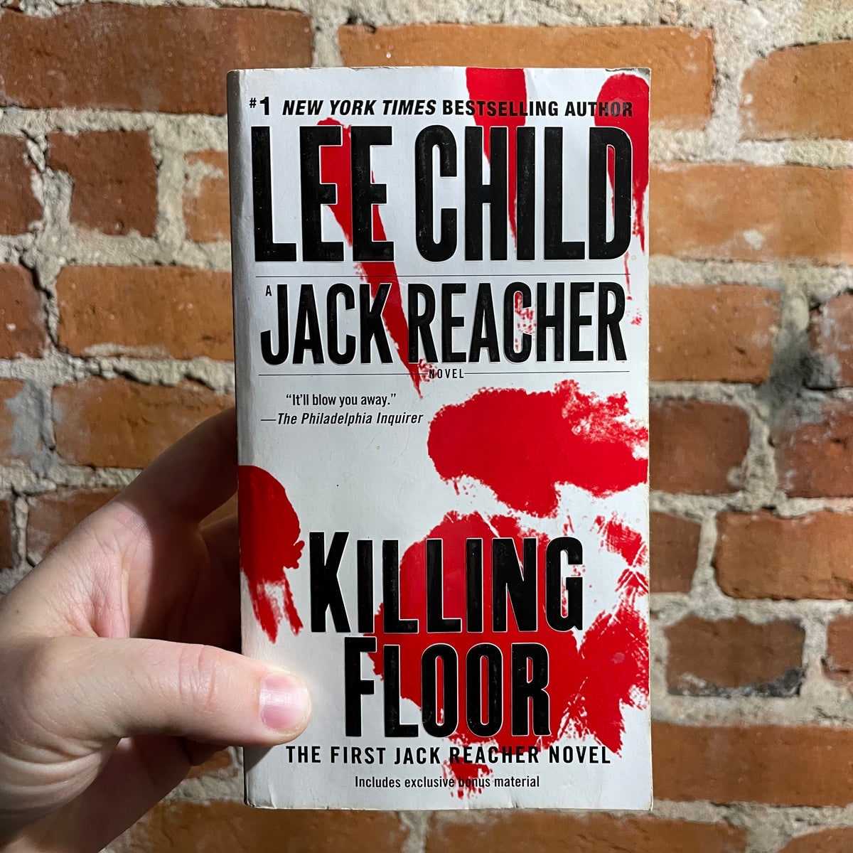 Killing Floor - Lee Child - 2008 Jove Paperback - Jack Reacher Book #1 –  Postmarked from the Stars