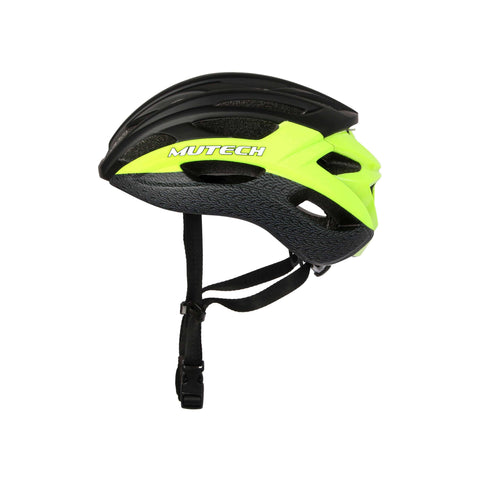 MUTECH HELMET BLACK- YELLOW | خوذة للدراجة الهوائية