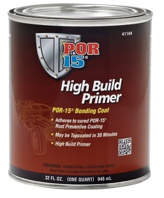 POR-15 Rust Preventive Coating, Stop Rust and Corrosion Permanently,  Anti-rust, Non-porous Protective Barrier, 128 Fluid Ounces, Semi-gloss Black