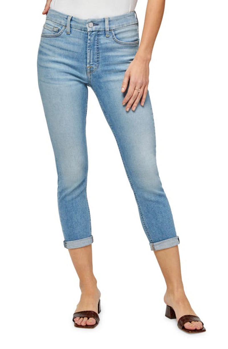 Jen 7 High-rise Slim Boyfriend Jeans