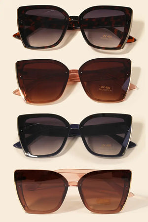 Acetate Frame Sunglasses Set - Sassy Sapphire Boutique