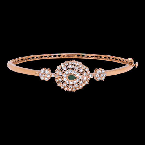 Buy online Rose Gold Plated Cz Bangle from fashion jewellery for Women by  Karatcart for ₹839 at 70% off | 2024 Limeroad.com