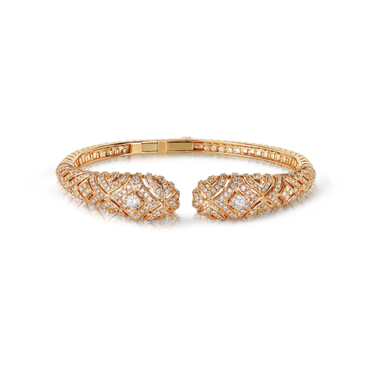 Buy Layered gold long bracelet embellished with flowers Online. – Odette