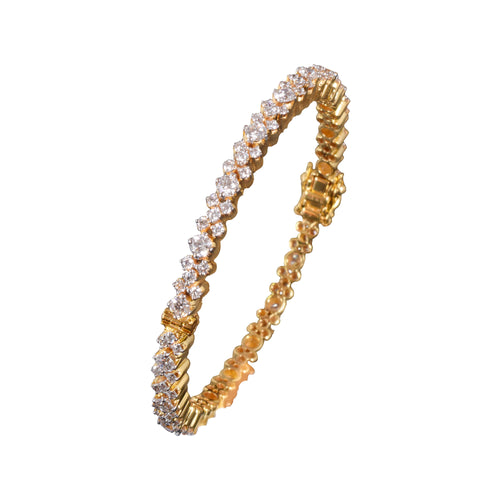 vbj diamond bangles