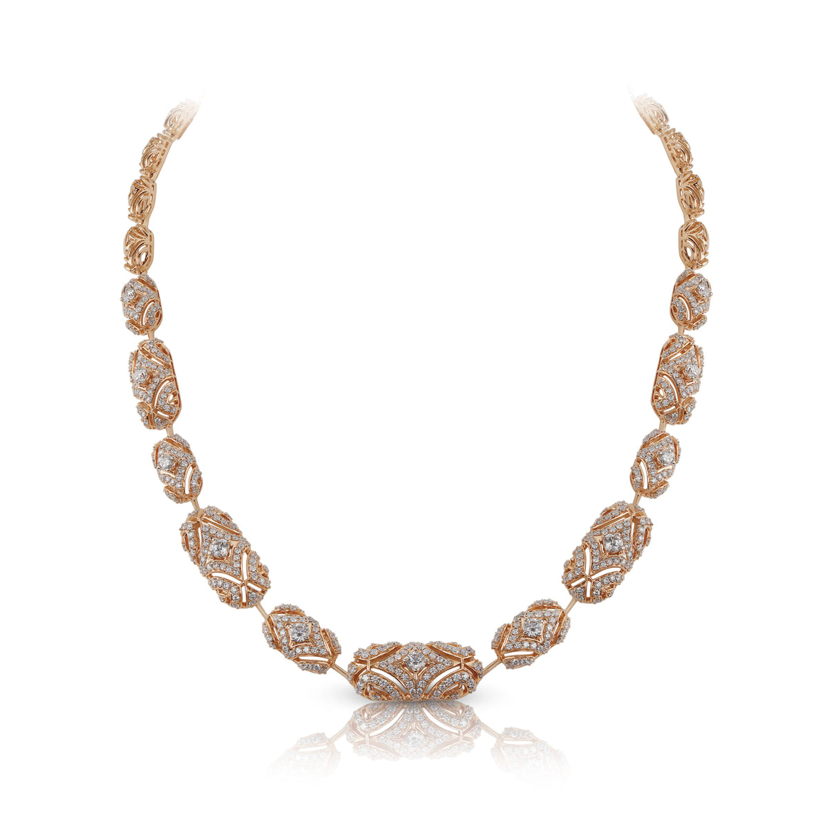 Designer Diamond Necklace: Buy Art Deco Sautoir Necklace Online | Rose