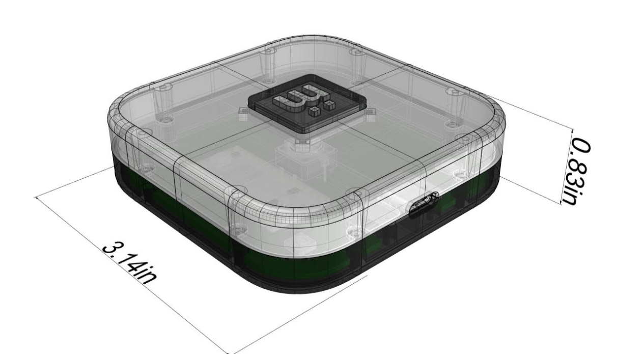 MuteSync CAD drawing